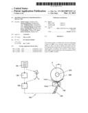 METHOD AND DEVICE FOR DEPOSITING A METAL COIL diagram and image