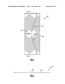 BLADE OUTER AIR SEAL ASSEMBLY LEADING EDGE CORE CONFIGURATION diagram and image