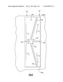 BLADE OUTER AIR SEAL ASSEMBLY LEADING EDGE CORE CONFIGURATION diagram and image