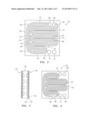 FLOW BATTERY STACK WITH AN INTEGRATED HEAT EXCHANGER diagram and image