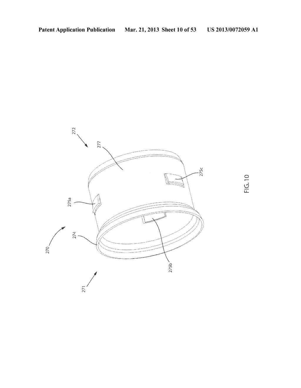 COAXIAL CABLE CONNECTOR HAVING ELECTRICAL CONTINUITY MEMBER - diagram, schematic, and image 11