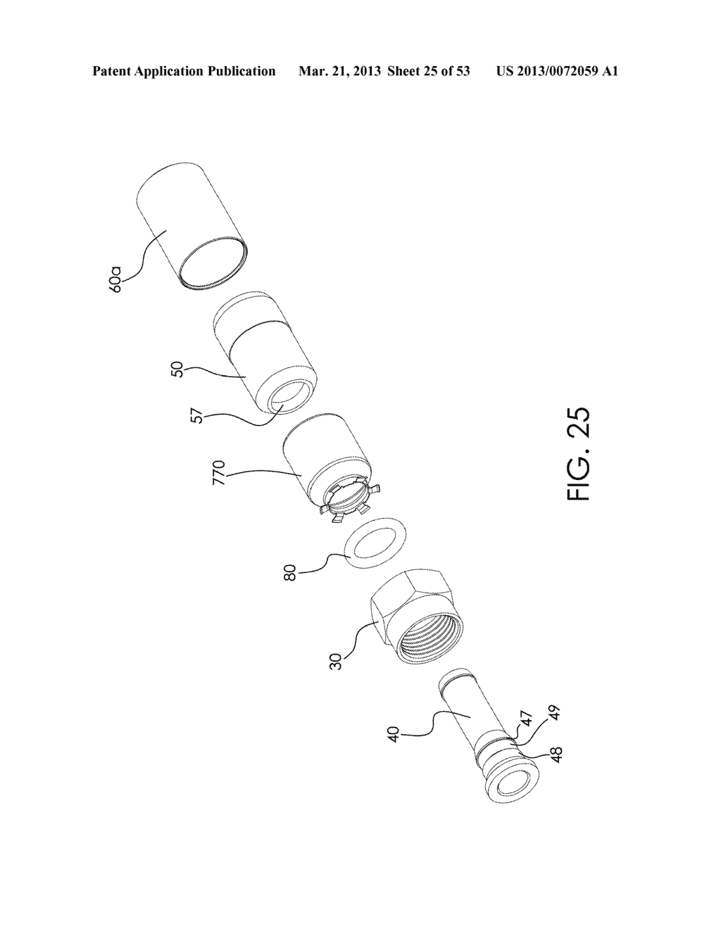 COAXIAL CABLE CONNECTOR HAVING ELECTRICAL CONTINUITY MEMBER - diagram, schematic, and image 26