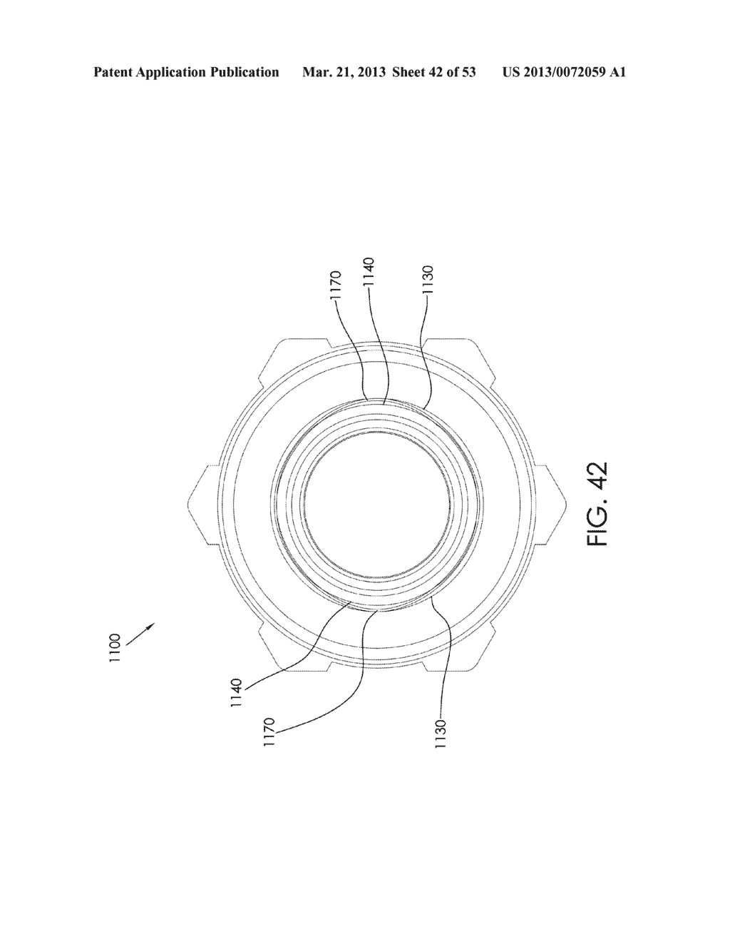 COAXIAL CABLE CONNECTOR HAVING ELECTRICAL CONTINUITY MEMBER - diagram, schematic, and image 43