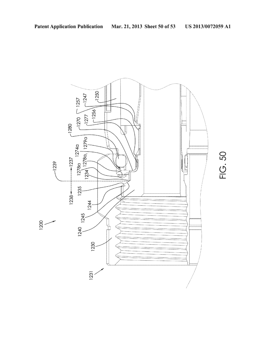 COAXIAL CABLE CONNECTOR HAVING ELECTRICAL CONTINUITY MEMBER - diagram, schematic, and image 51