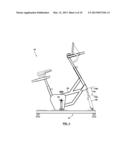 STATIONARY EXERCISE BICYCLE diagram and image