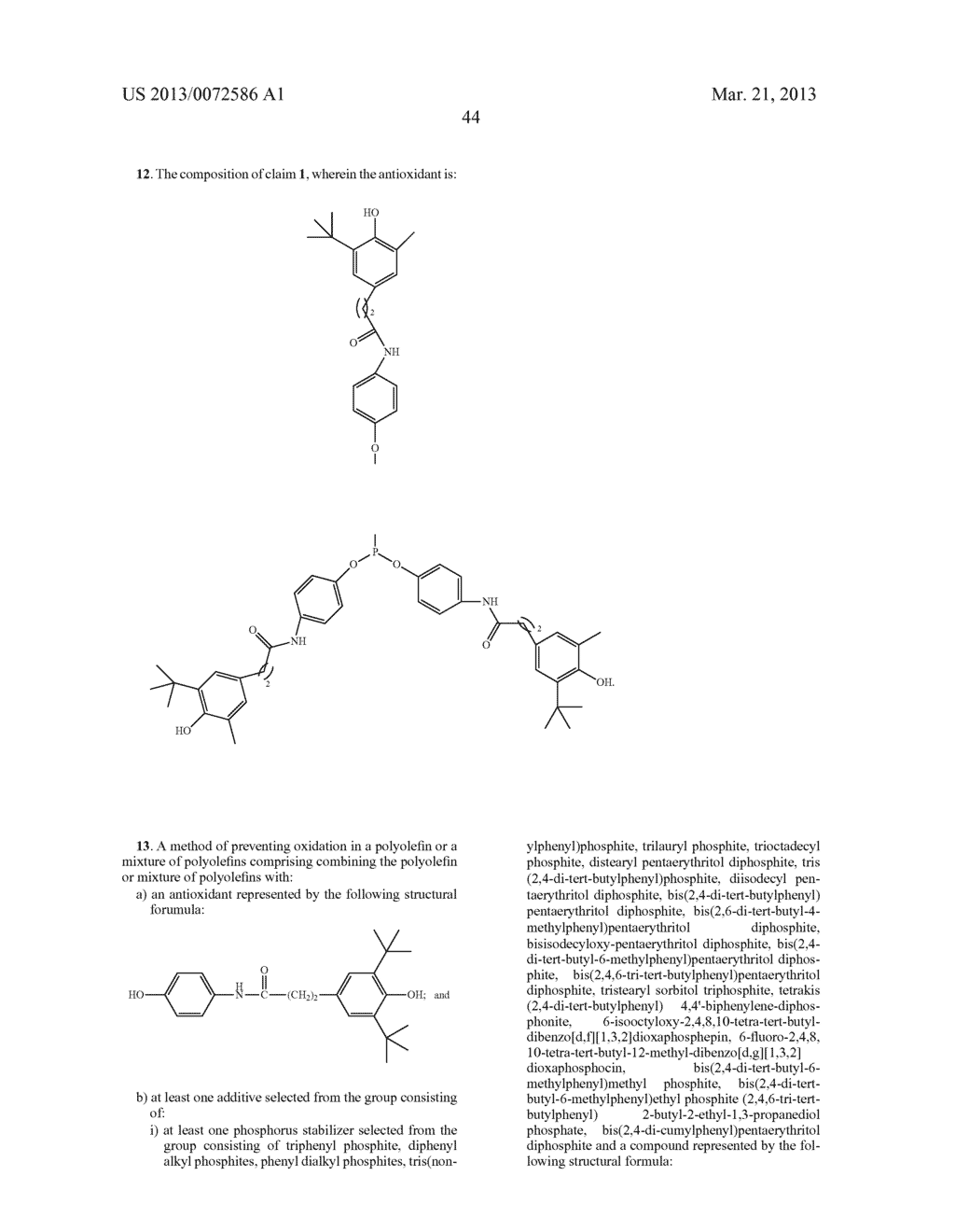 Stabilized Polyolefin Compositions - diagram, schematic, and image 47