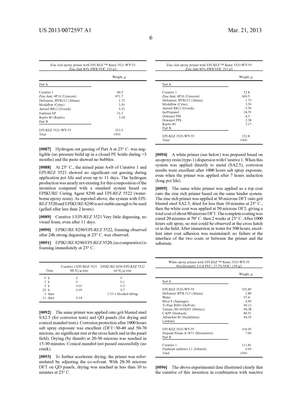 STORAGE STABLE WATER BASED EPOXY-AMINE CURABLE SYSTEMS - diagram, schematic, and image 07