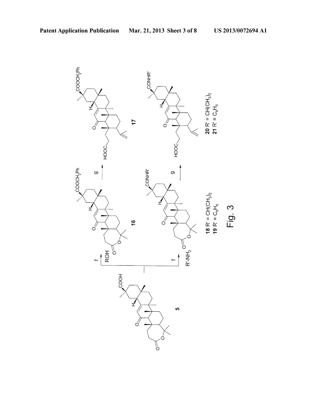 18 -GLYCYRRHETINIC ACID DERIVATIVES AND SYNTHETIC METHOD THEREOF - diagram, schematic, and image 04