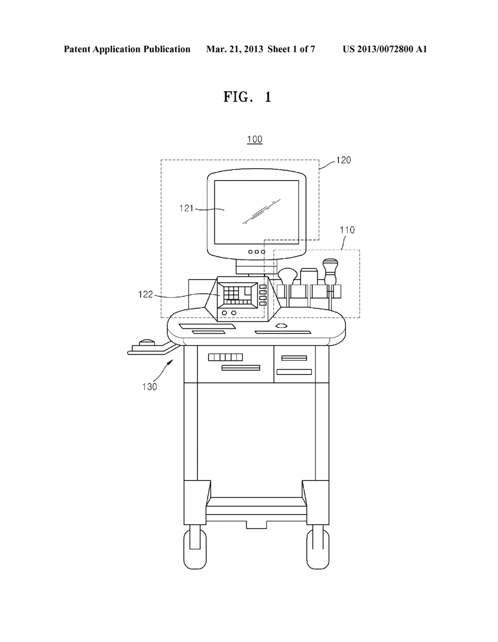 METHOD & APPARATUS FOR GENERATING DIAGNOSIS IMAGE, PROBE, & METHOD OF     CONTROLLING THE PROBE - diagram, schematic, and image 02