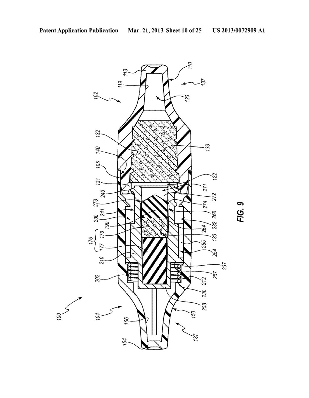 Disinfecting caps having an extendable feature - diagram, schematic, and image 11