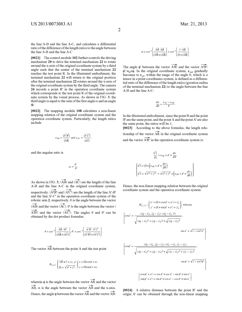 ROBOTIC ARM CONTROL SYSTEM AND METHOD - diagram, schematic, and image 08