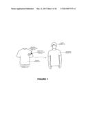 NEAR-FIELD COMMUNICATION ENABLED WEARABLE APPAREL GARMENT AND METHOD TO     CAPTURE GEOSPATIAL AND SOCIALLY RELEVANT DATA OF A WEARER OF THE WEARABLE     APPAREL GARMENT AND/OR A USER OF A READER DEVICE ASSOCIATED THEREWITH diagram and image