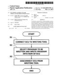 Electronic Control Unit for Vehicle and Method of Writing Data diagram and image