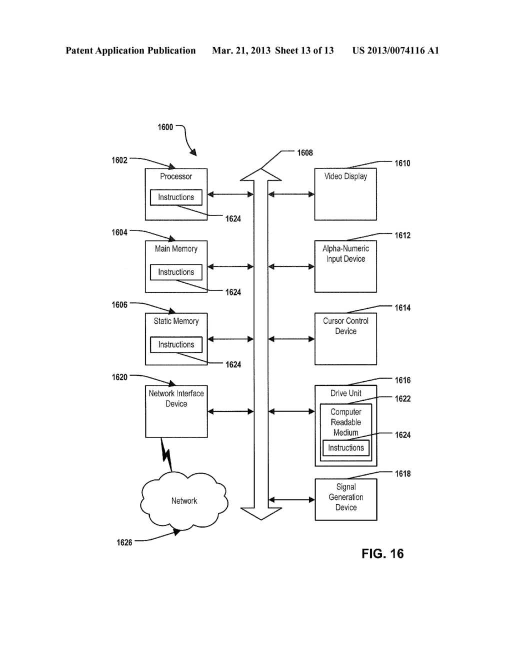 System and Method of Message Notification and Access via a Video     Distribution Network - diagram, schematic, and image 14