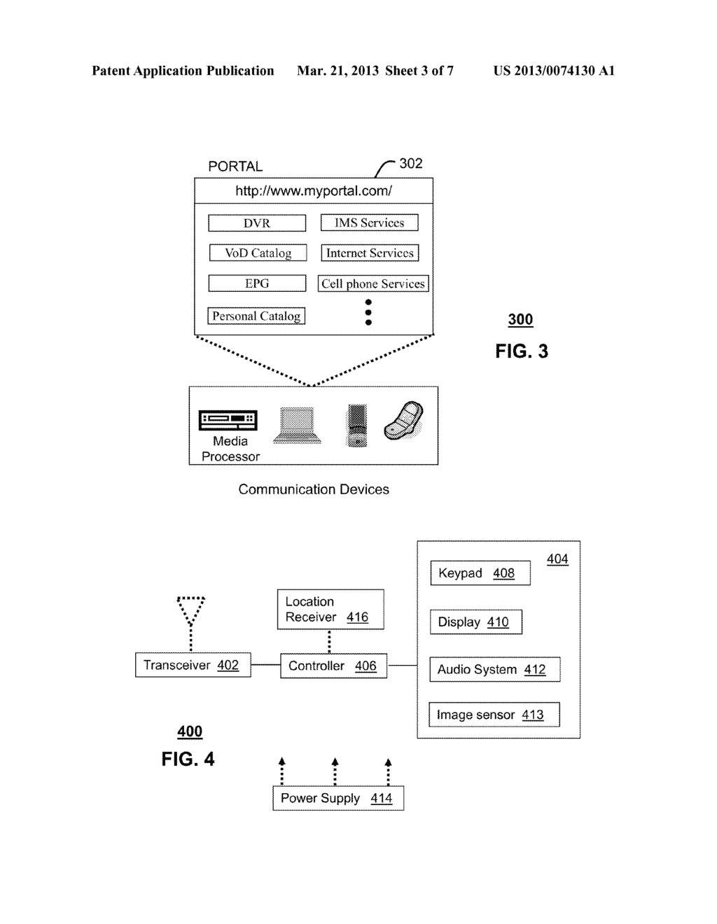 Apparatus and Method for Managing a Presentation of Media Content - diagram, schematic, and image 04