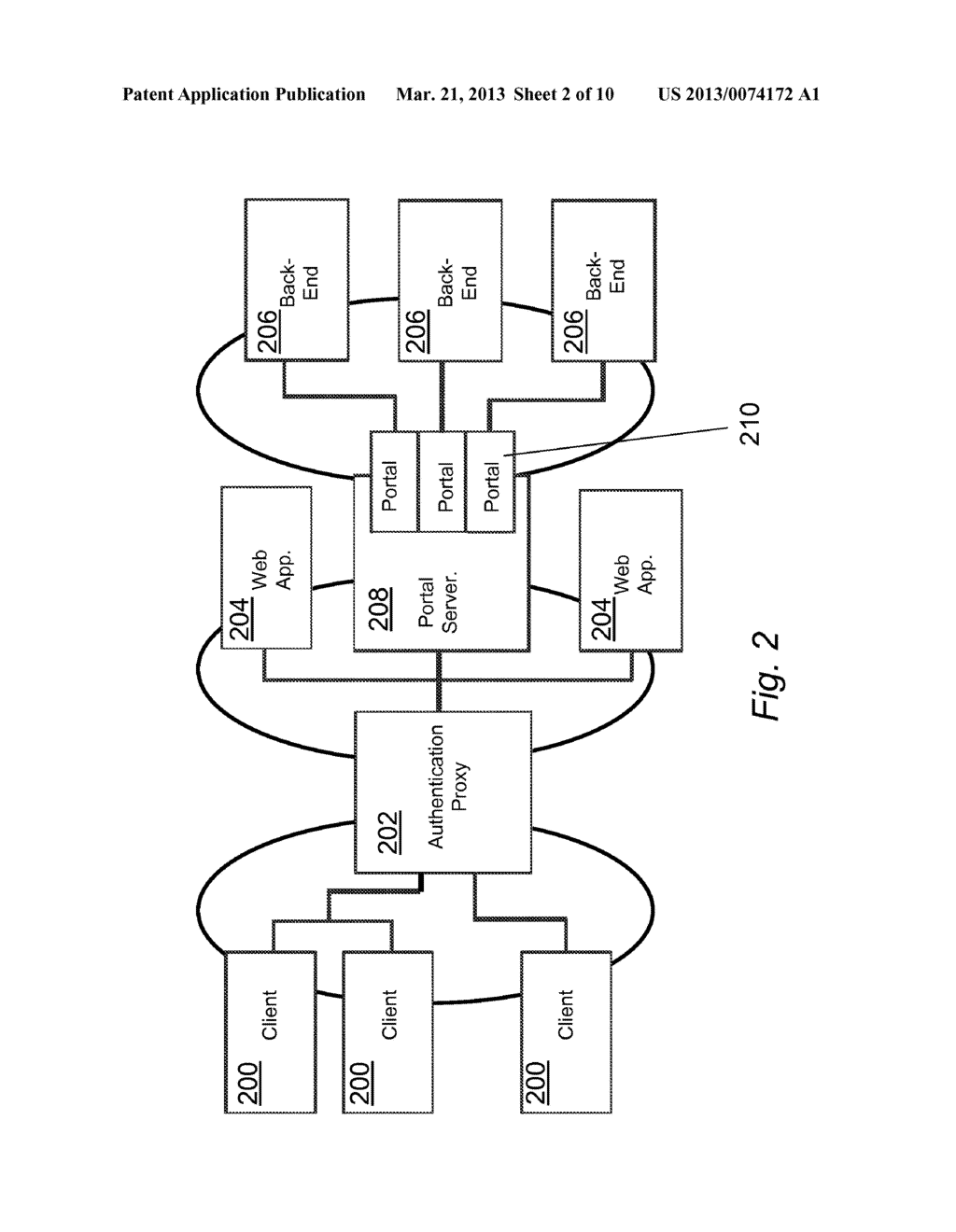 METHOD AND SYSTEM FOR ESTABLISHING AND MAINTAINING AN IMPROVED SINGLE     SIGN-ON (SSO) FACILITY - diagram, schematic, and image 03