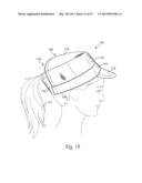HAT WITH OPENING TO ACCOMMODATE HAIR STYLE diagram and image