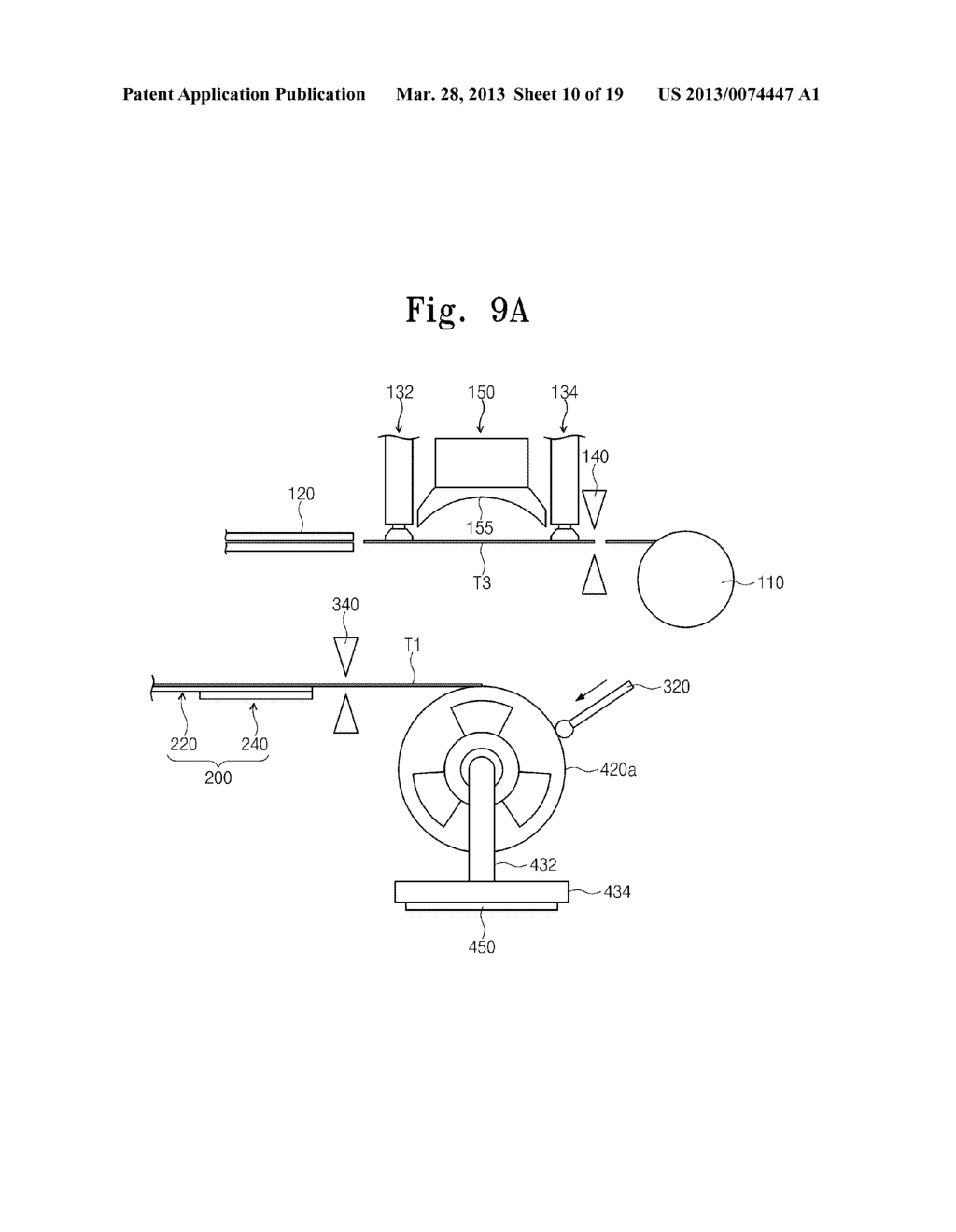 CARRIER TAPE WINDING UNIT AND APPARATUS OF PACKING SEMICONDUCTOR PACKAGE - diagram, schematic, and image 11