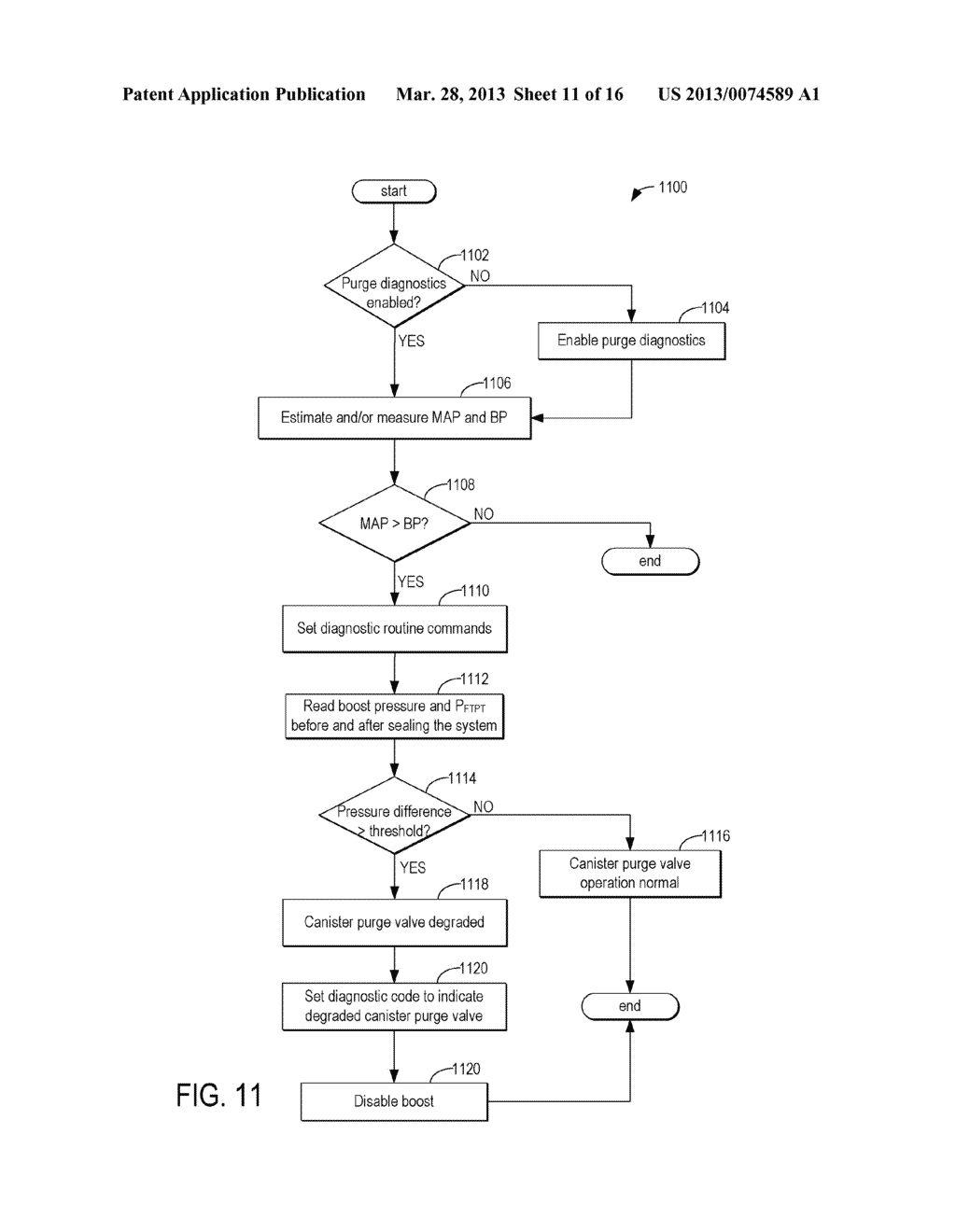 FUEL VAPOR PURGING DIAGNOSTICS - diagram, schematic, and image 12