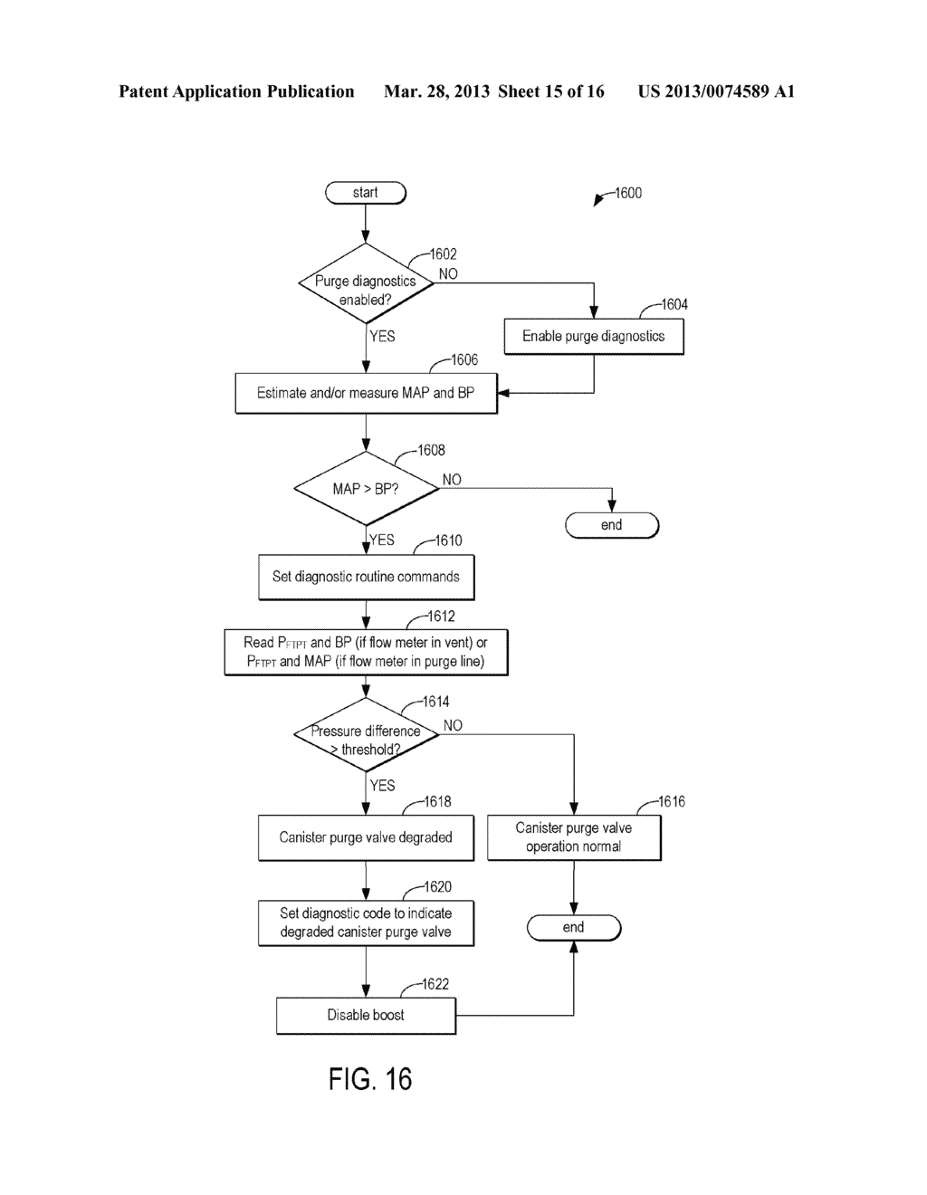 FUEL VAPOR PURGING DIAGNOSTICS - diagram, schematic, and image 16