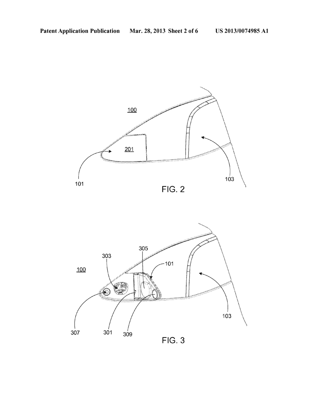 Vehicle Port Door with Wirelessly Actuated Unlatching Assembly - diagram, schematic, and image 03