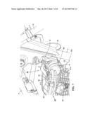 MOTORCYCLE HAVING EVAPORATING FUEL TREATMENT APPARATUS diagram and image