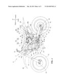 REAR PORTION STRUCTURE OF SADDLE-TYPE VEHICLE diagram and image