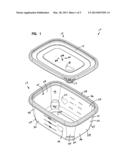 DISPOSABLE CONTAINER AND LID MATCHING SYSTEM AND METHODS diagram and image