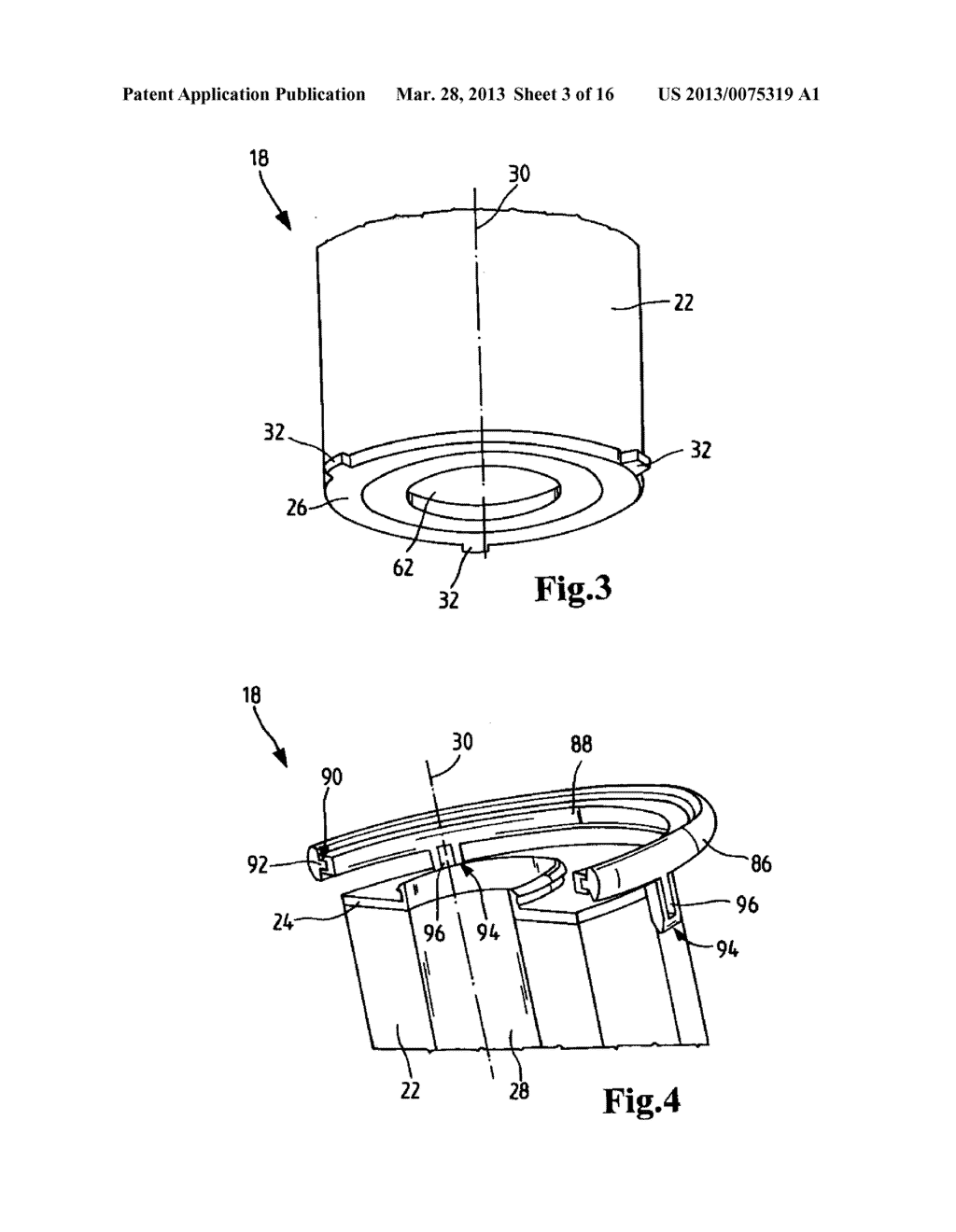 Filter, Filter Element, Fastening Housing Part of a Filter Housing and     Telescopic Switching Element of a Switching Device of a Releasable Detent     Connection - diagram, schematic, and image 04