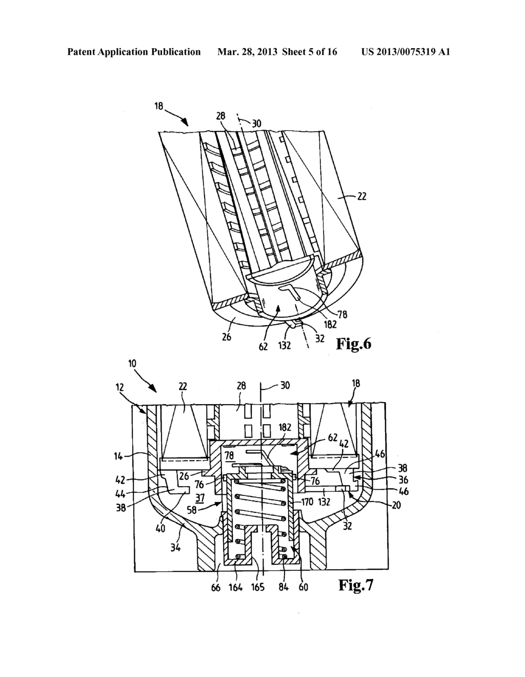 Filter, Filter Element, Fastening Housing Part of a Filter Housing and     Telescopic Switching Element of a Switching Device of a Releasable Detent     Connection - diagram, schematic, and image 06