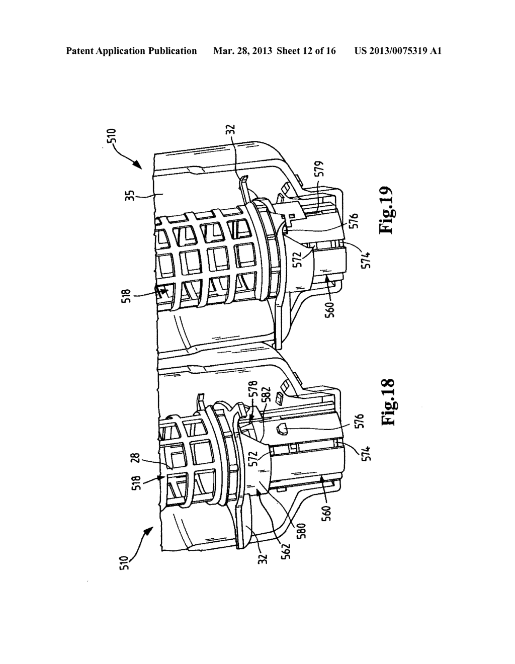 Filter, Filter Element, Fastening Housing Part of a Filter Housing and     Telescopic Switching Element of a Switching Device of a Releasable Detent     Connection - diagram, schematic, and image 13