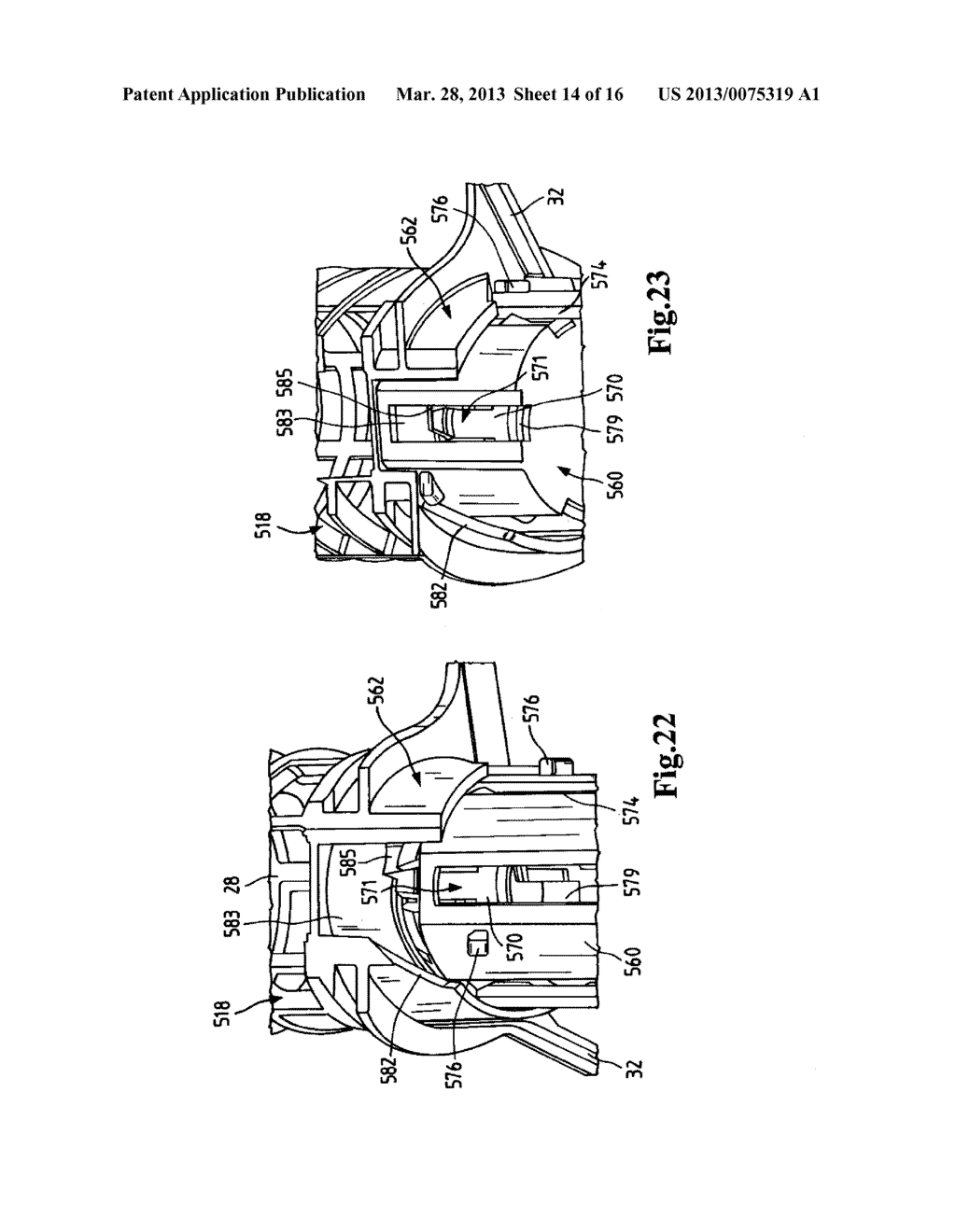 Filter, Filter Element, Fastening Housing Part of a Filter Housing and     Telescopic Switching Element of a Switching Device of a Releasable Detent     Connection - diagram, schematic, and image 15