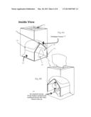 TISSUE CONTAINER WITH A SANITARY WASTE TISSUE DISPOSAL COMPARTMENT diagram and image