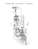 ROLLING MILL COIL-FORMING LAYING HEAD WITH PATH OR PIPE COMPONENTS FORMED     BY LASER SINTERING PROCESS diagram and image