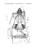 ROLLING MILL COIL-FORMING LAYING HEAD WITH PATH OR PIPE COMPONENTS FORMED     BY LASER SINTERING PROCESS diagram and image