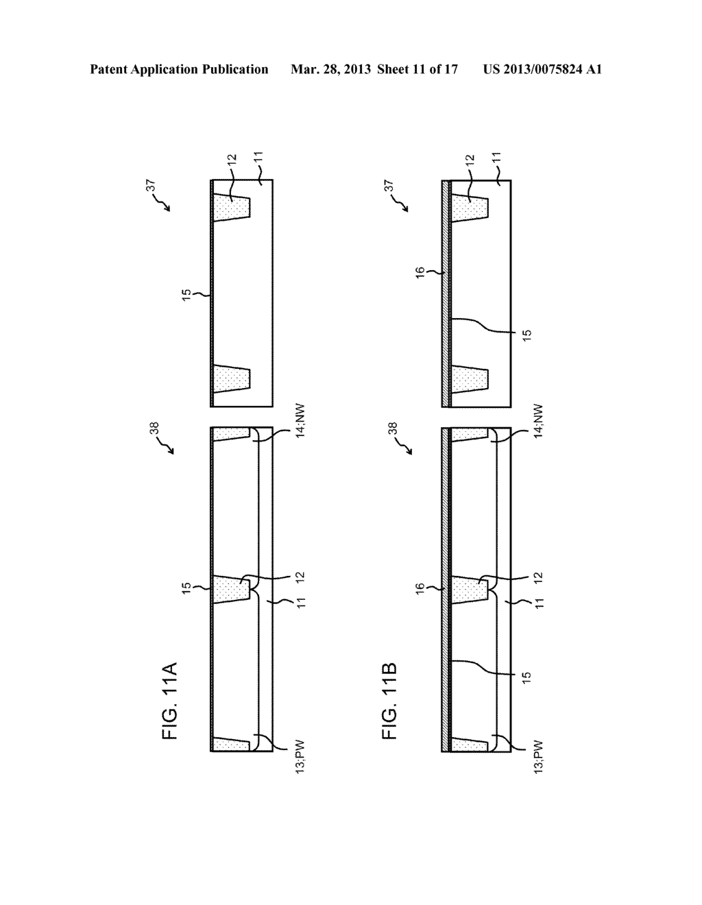 SEMICONDUCTOR DEVICE AND MANUFACTURING METHOD THEREOF - diagram, schematic, and image 12