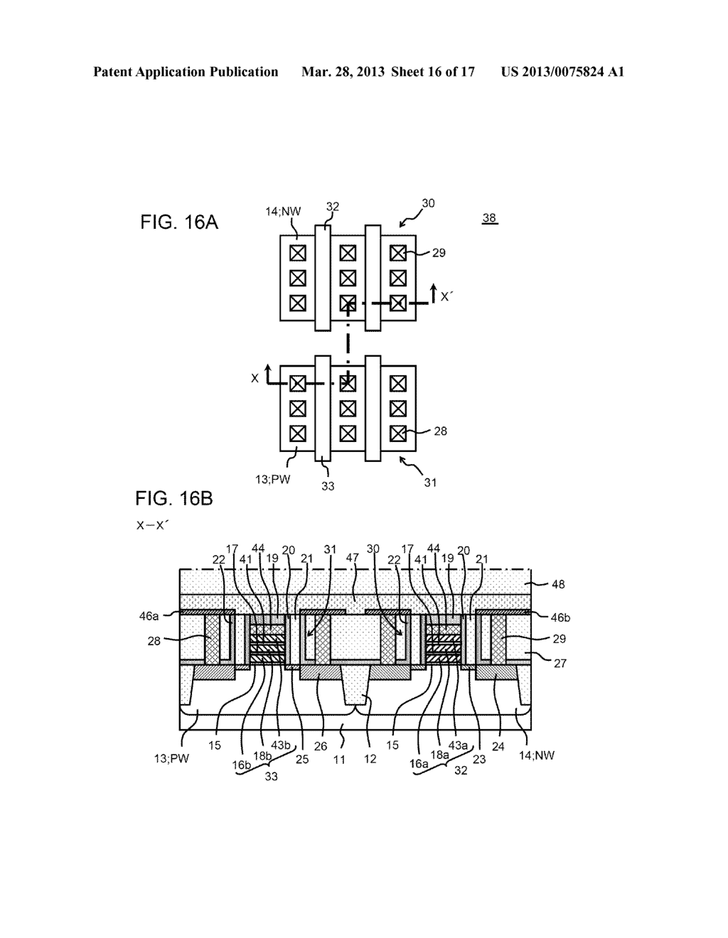 SEMICONDUCTOR DEVICE AND MANUFACTURING METHOD THEREOF - diagram, schematic, and image 17