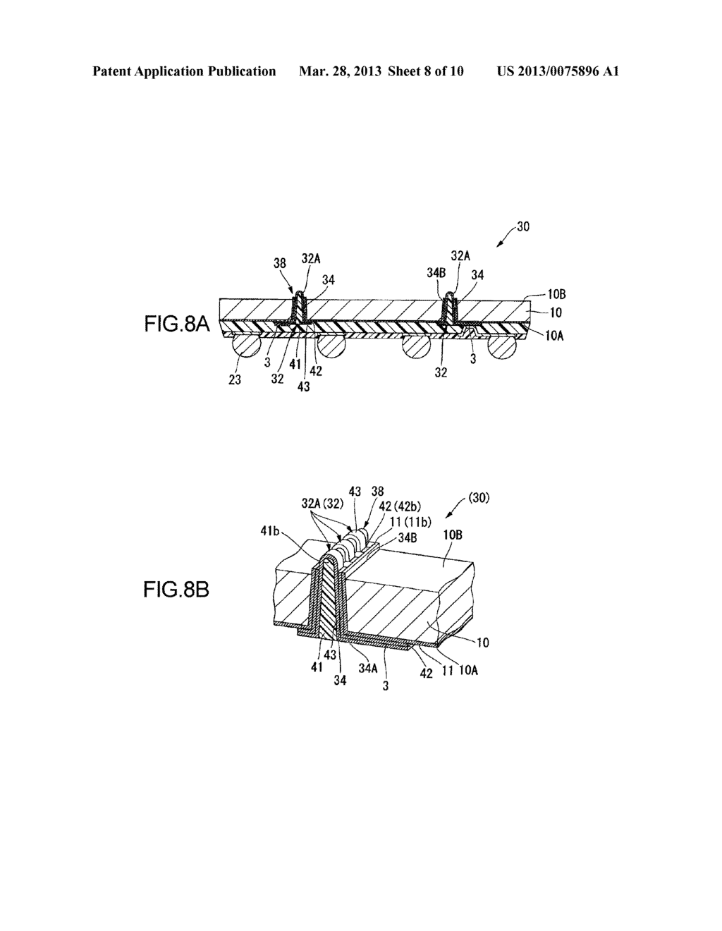 SEMICONDUCTOR DEVICE, MANUFACTURING METHOD THEREOF, AND ELECTRONIC     APPARATUS - diagram, schematic, and image 09