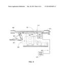 Charge Port Door with Electromagnetic Latching Assembly diagram and image