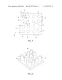 TRANSDUCER STRUCTURE FOR A TRANSDUCER PROBE AND METHODS OF FABRICATING     SAME diagram and image