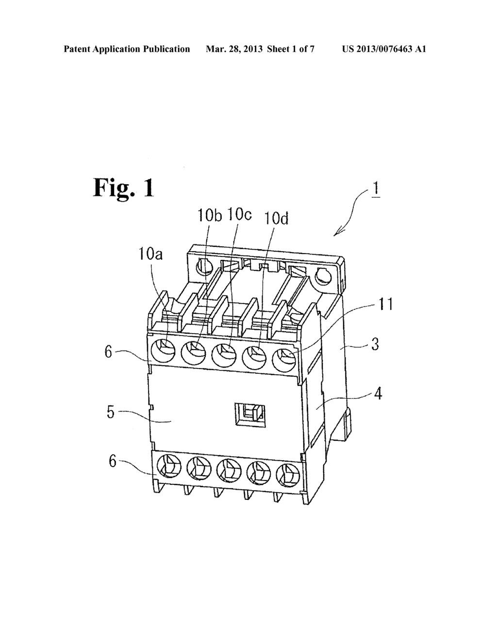 ELECTROMAGNETIC CONTACTOR AND ASSEMBLY METHOD FOR THE SAME - diagram, schematic, and image 02