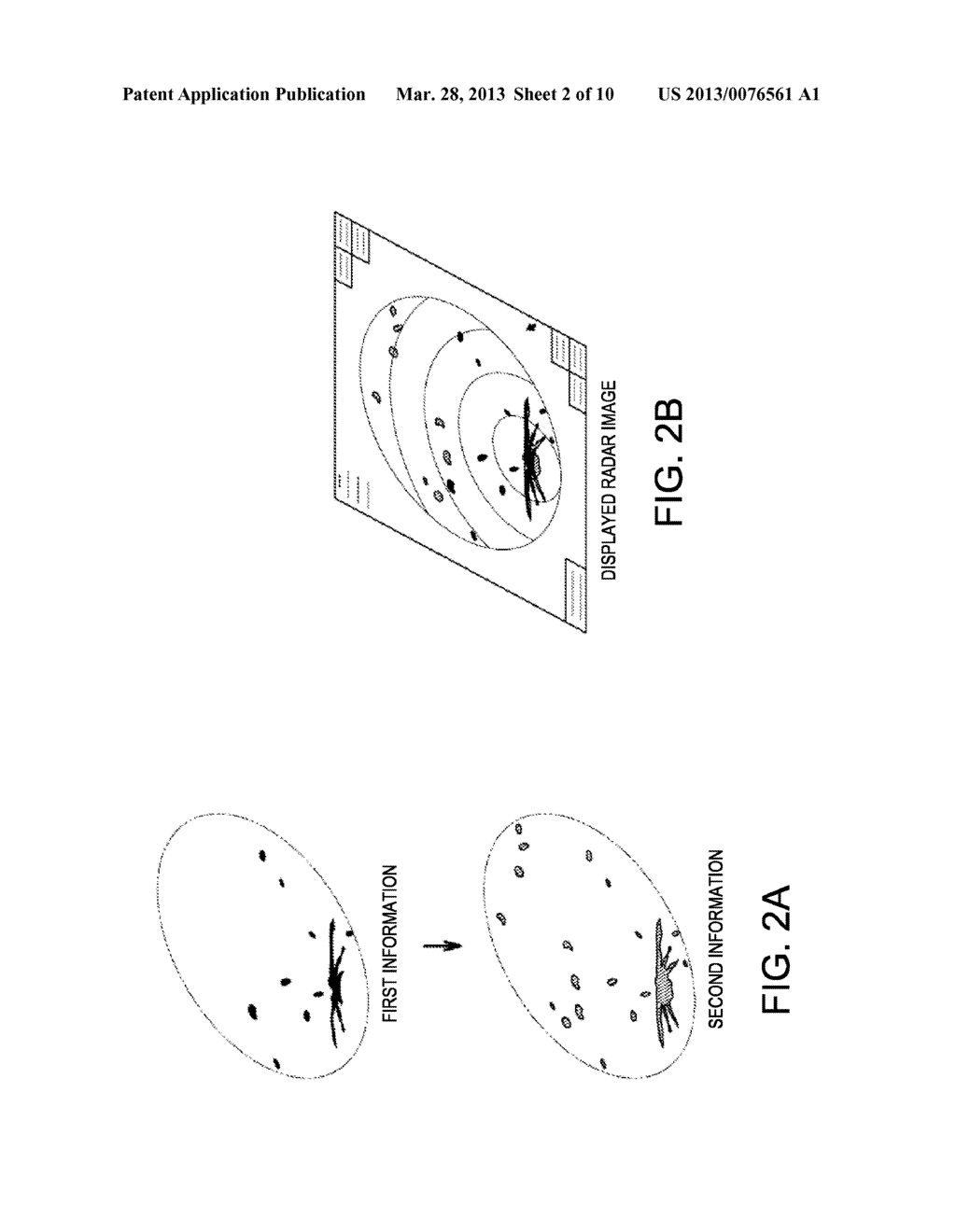 DEVICE AND METHOD FOR DISPLAYING INFORMATION, RADAR APPARATUS - diagram, schematic, and image 03