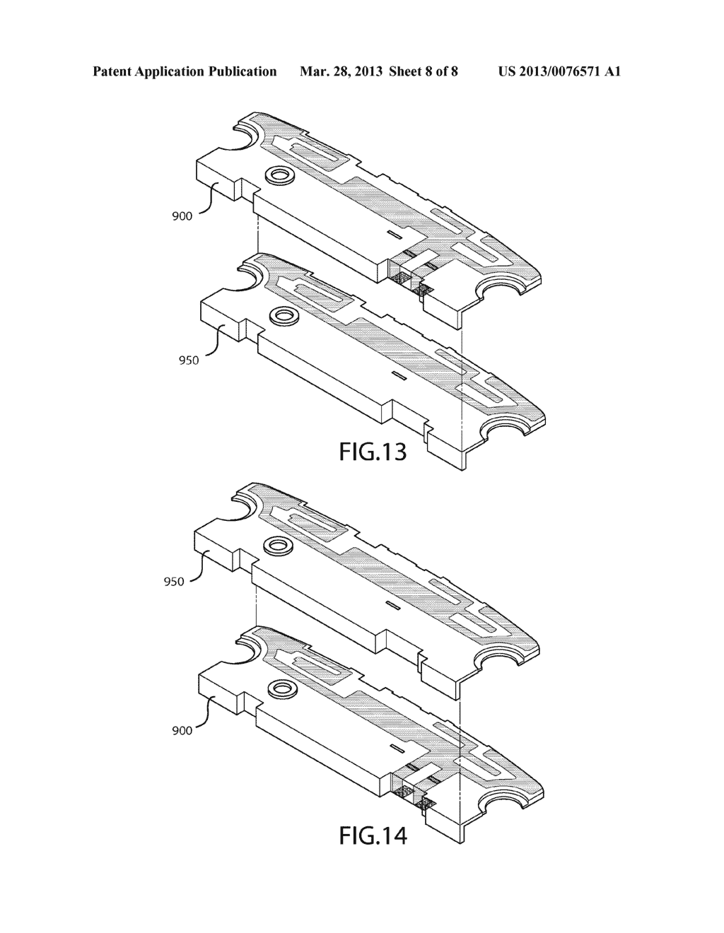 N-SHOT ANTENNA ASSEMBLY AND RELATED MANUFACTURING METHOD - diagram, schematic, and image 09