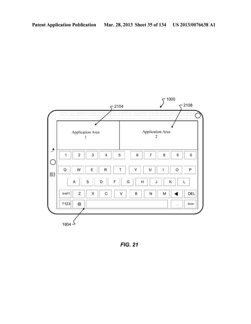 SMARTPAD DUAL SCREEN KEYBOARD WITH CONTEXTUAL LAYOUT - diagram, schematic, and image 36