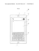 PORTABLE TERMINAL AND RECEPTION CONTROL METHOD diagram and image