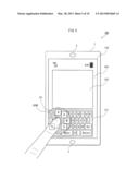 PORTABLE TERMINAL AND RECEPTION CONTROL METHOD diagram and image