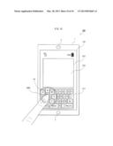 PORTABLE TERMINAL AND RECEPTION CONTROL METHOD diagram and image