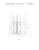 MUTUAL CAPACITANCE TOUCH SCREEN TO CAUSE DISPERSED COUPLING OF ELECTRODES diagram and image