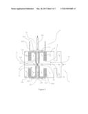 MUTUAL CAPACITANCE TOUCH SCREEN TO CAUSE DISPERSED COUPLING OF ELECTRODES diagram and image