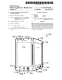 GALLERY OPERATIONS FOR A DEVICE IN LANDSCAPE MODE diagram and image